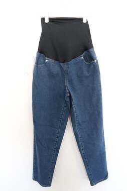 Isabel Maternity blue 80s slim jeans Size 2